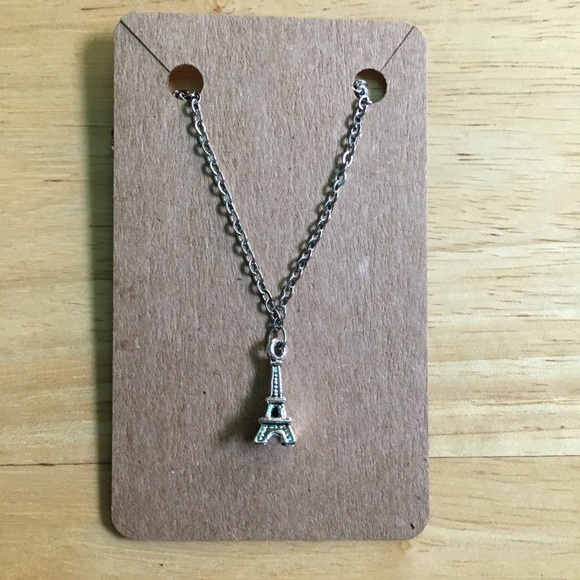 Hand Crafted Jewelry - Handmade Eiffel Tower Necklace